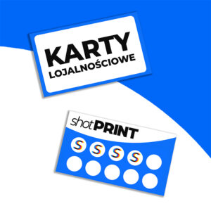 Karty lojalnościowe wizytówki