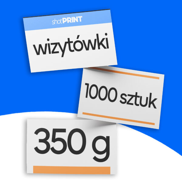 Wizytówki 1000 sztuk